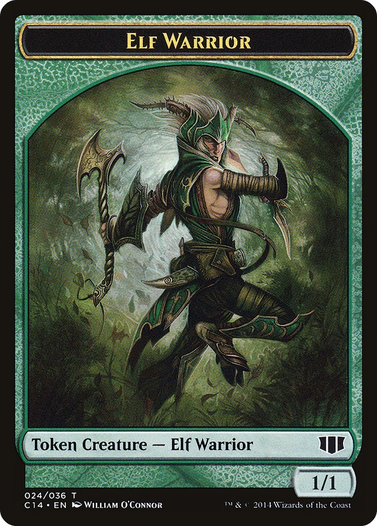Elf Warrior · Commander 2014