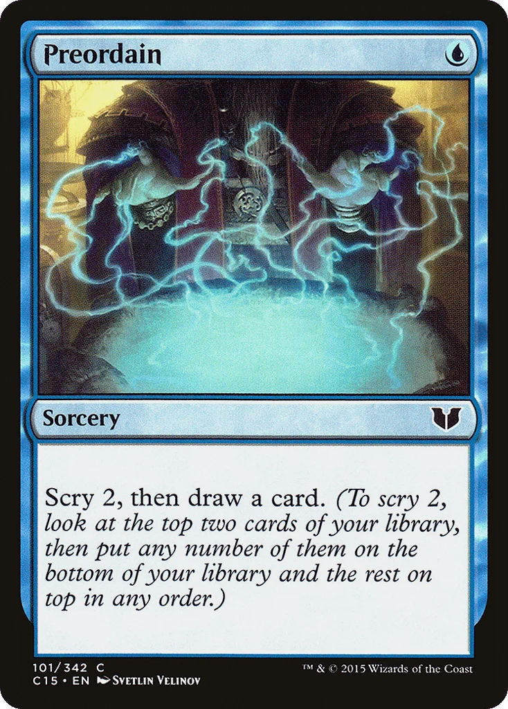Preordain · Commander 2015