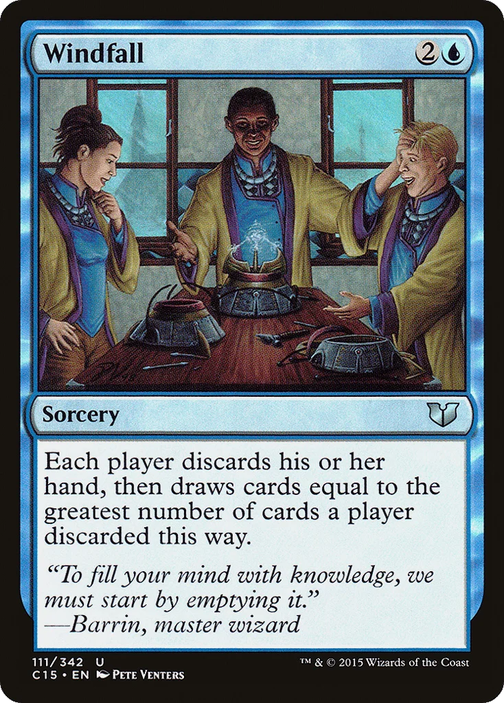 Windfall · Commander 2015