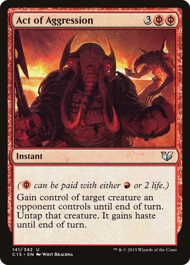 Act of Aggression · Commander 2015