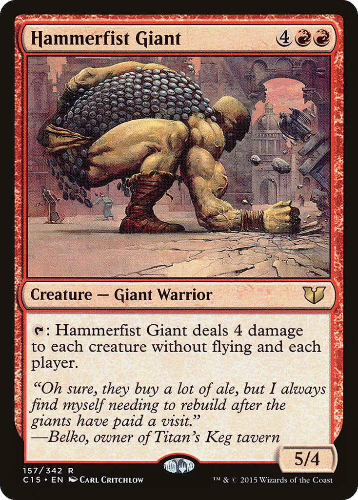 Hammerfist Giant · Commander 2015