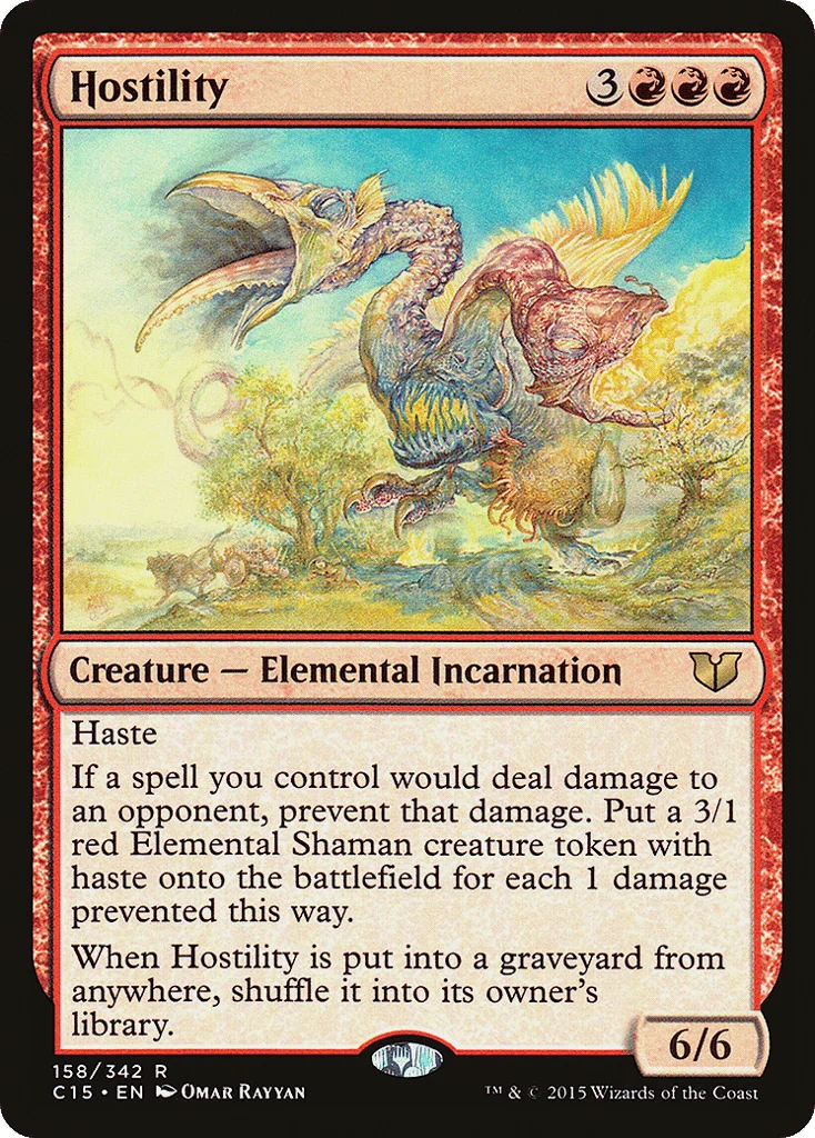 Hostility · Commander 2015