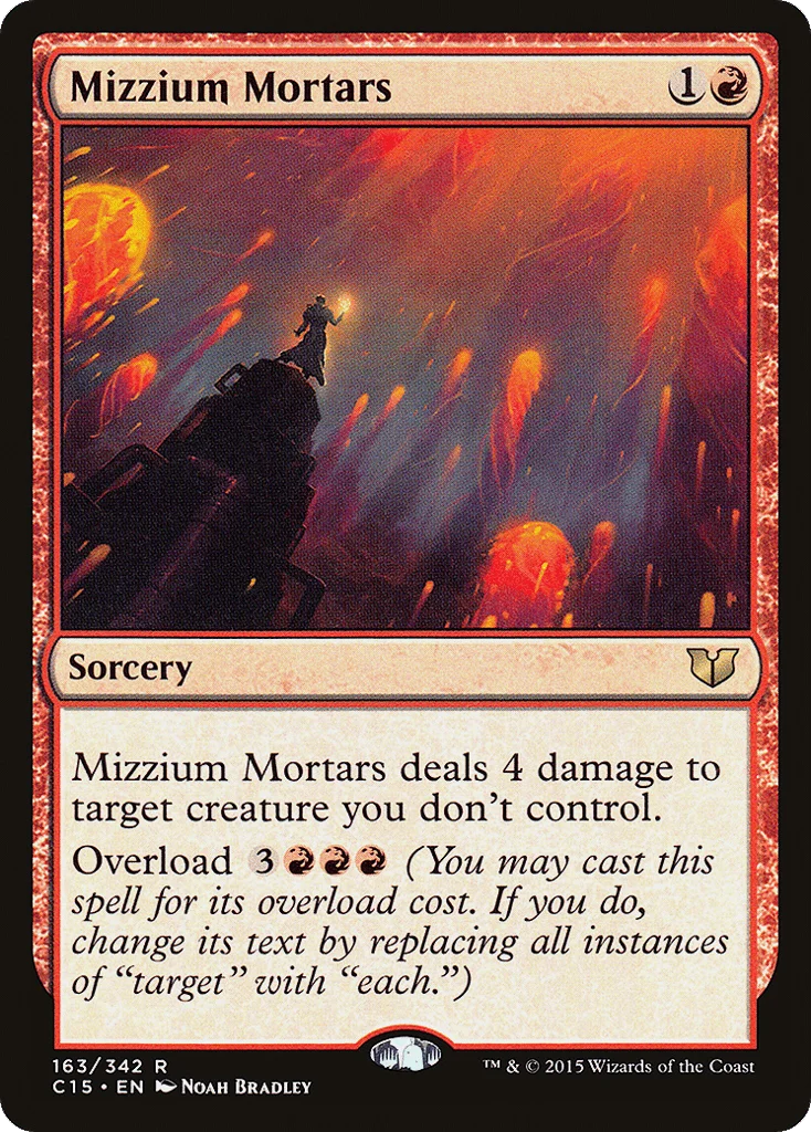 Mizzium Mortars · Commander 2015