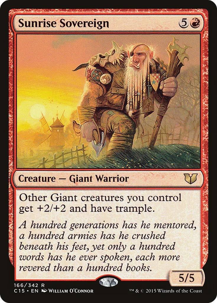 Sunrise Sovereign · Commander 2015