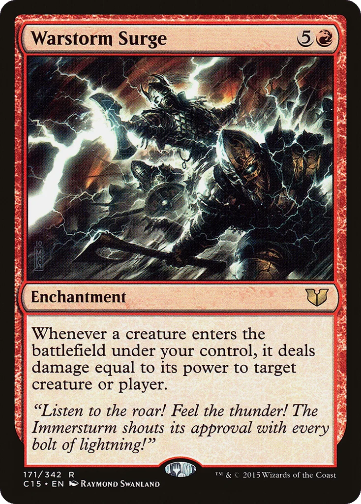 Warstorm Surge · Commander 2015