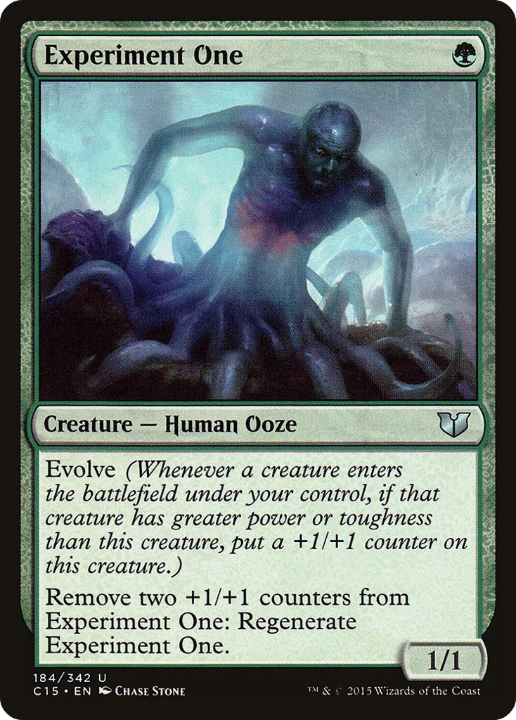 Experiment One · Commander 2015
