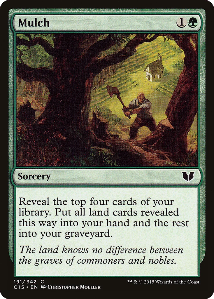 Mulch · Commander 2015