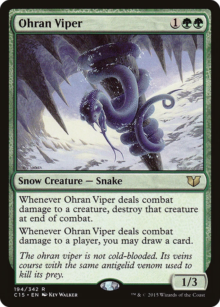 Ohran Viper · Commander 2015