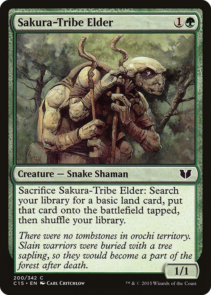 Sakura-Tribe Elder · Commander 2015