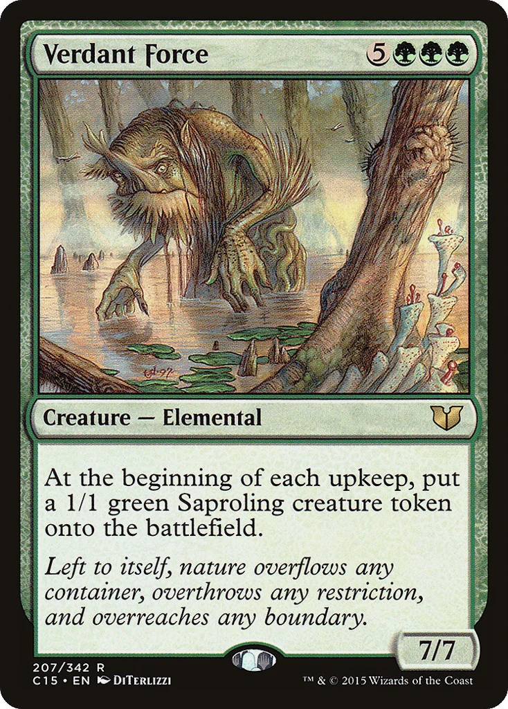 Verdant Force · Commander 2015