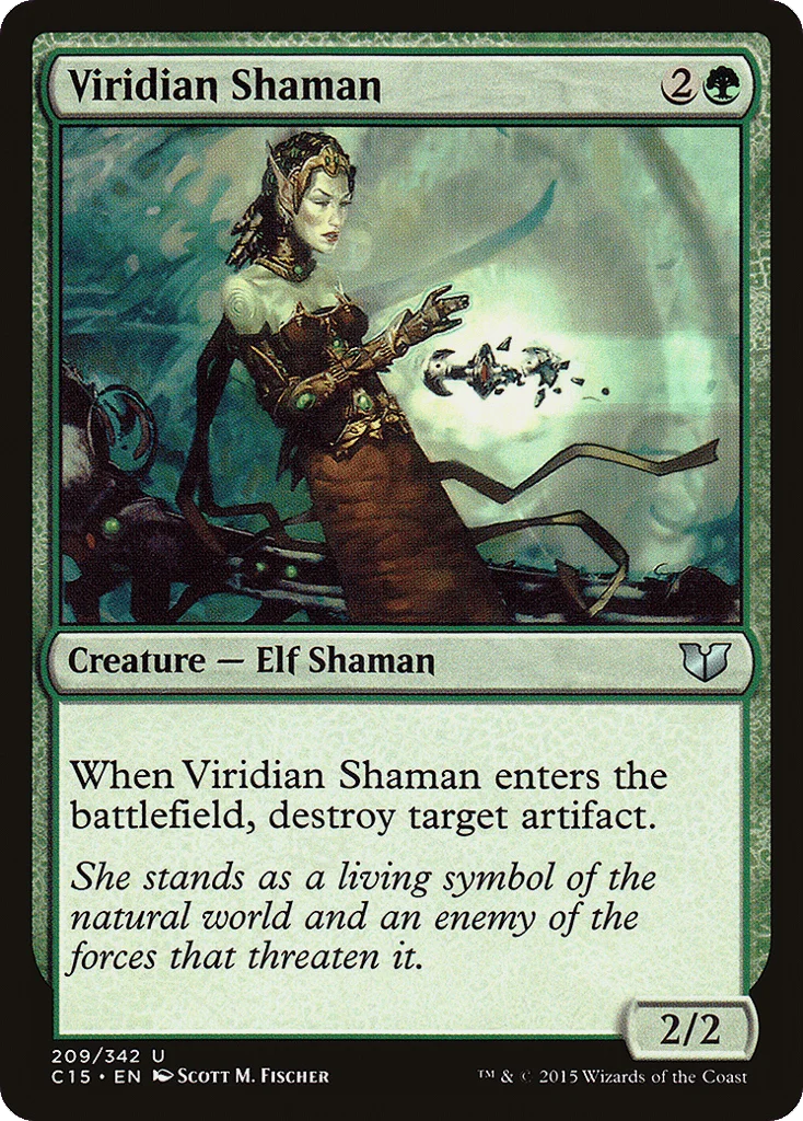 Viridian Shaman · Commander 2015