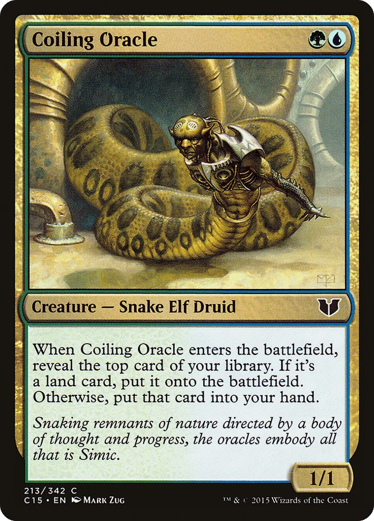 Coiling Oracle · Commander 2015