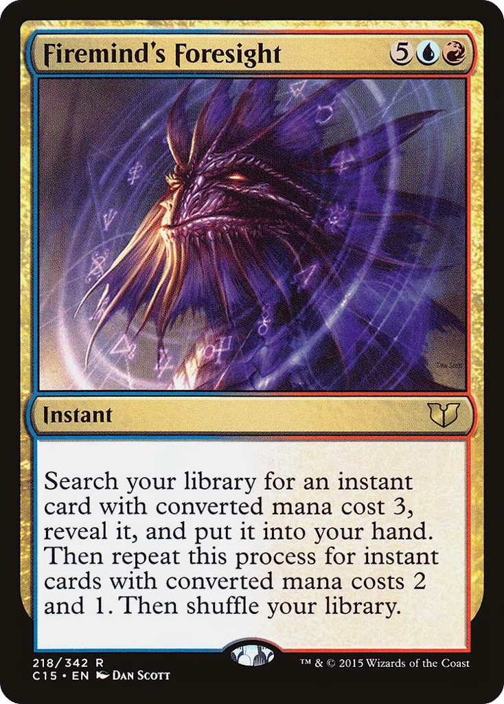 Firemind's Foresight · Commander 2015