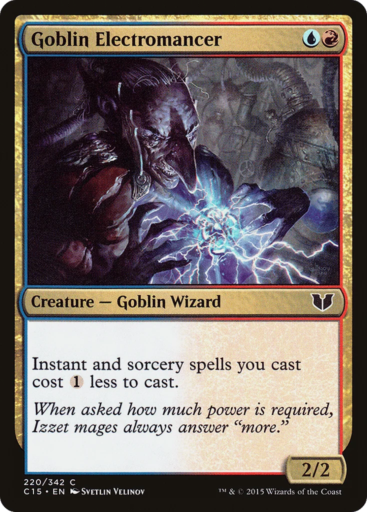 Goblin Electromancer · Commander 2015