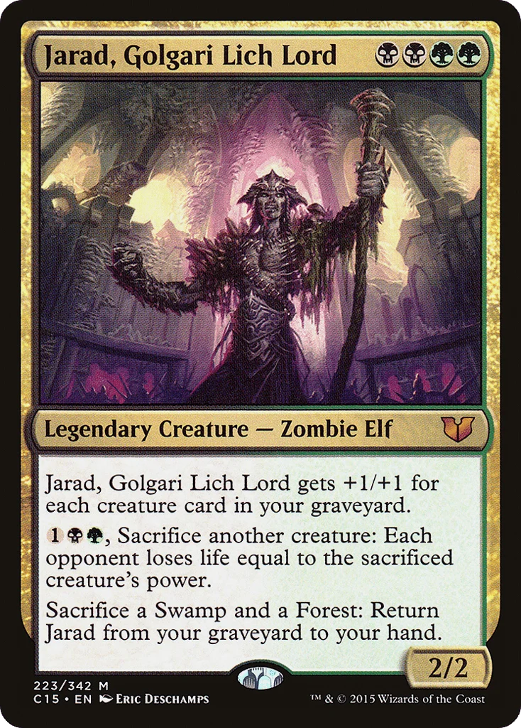 Jarad, Golgari Lich Lord · Commander 2015