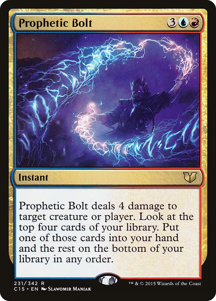Prophetic Bolt · Commander 2015
