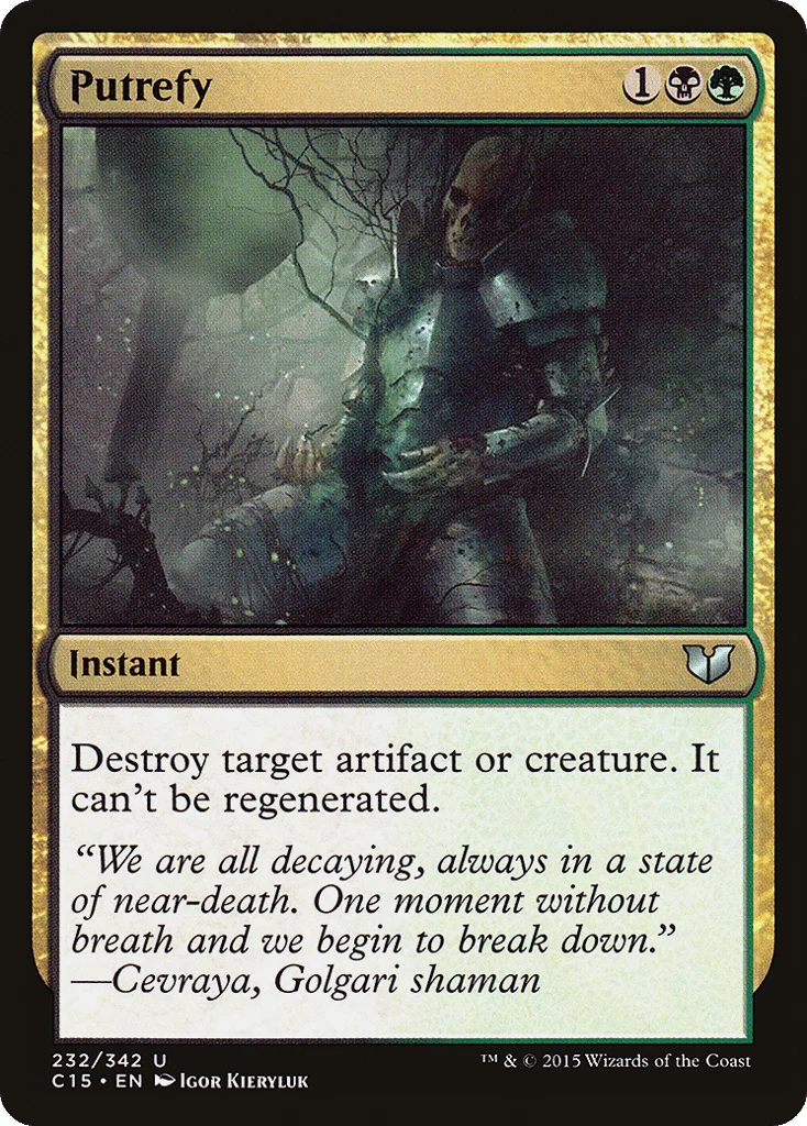 Putrefy · Commander 2015