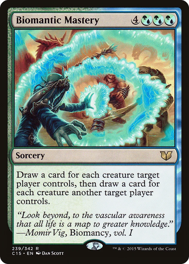 Biomantic Mastery · Commander 2015