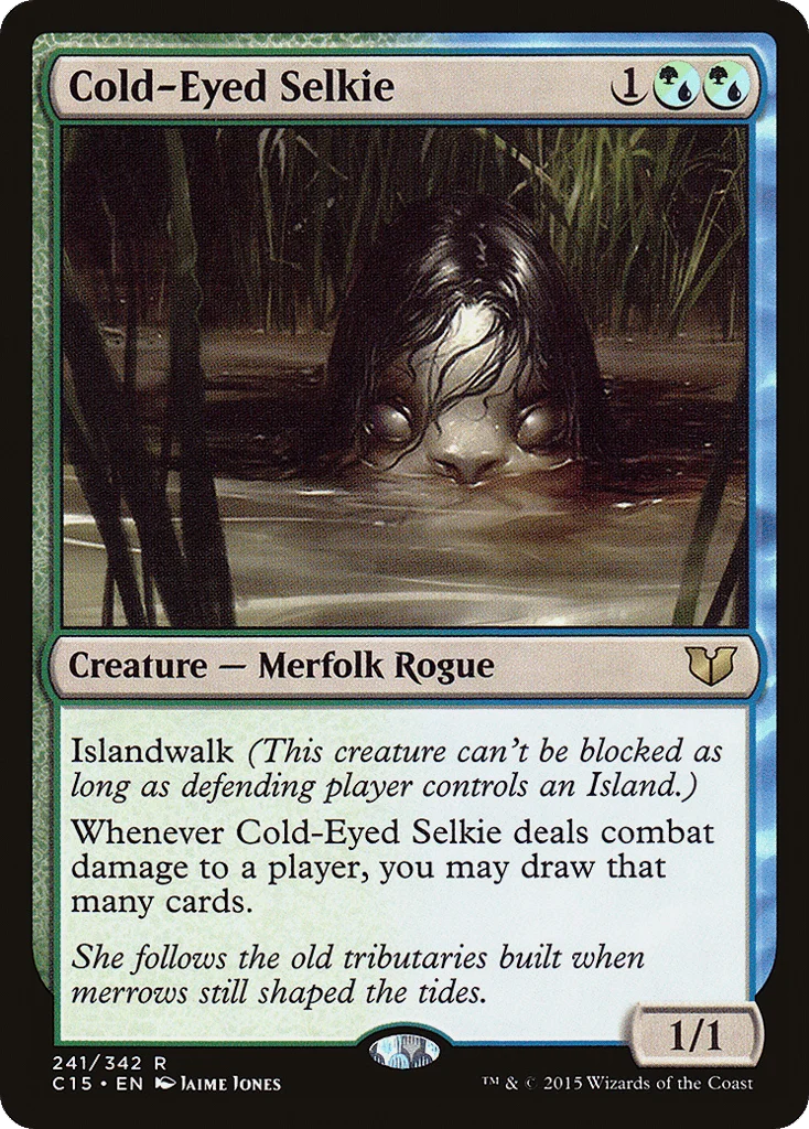 Cold-Eyed Selkie · Commander 2015