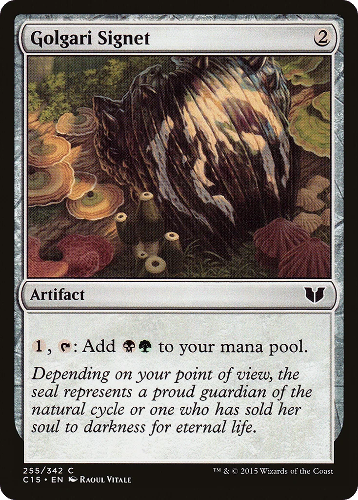 Golgari Signet · Commander 2015