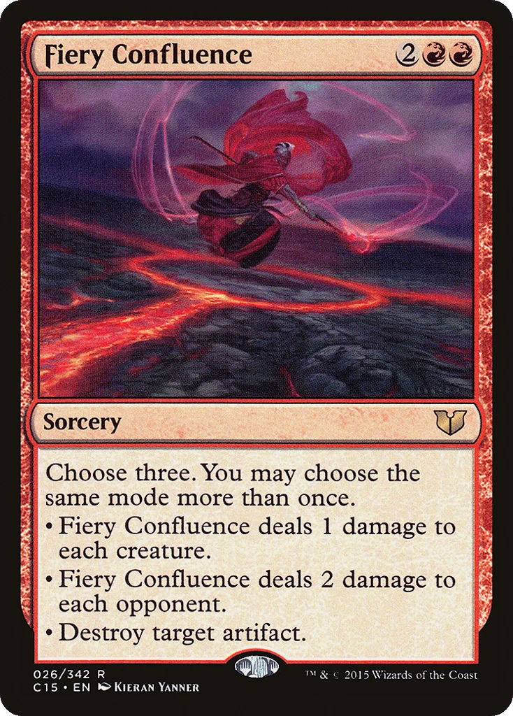 Fiery Confluence · Commander 2015