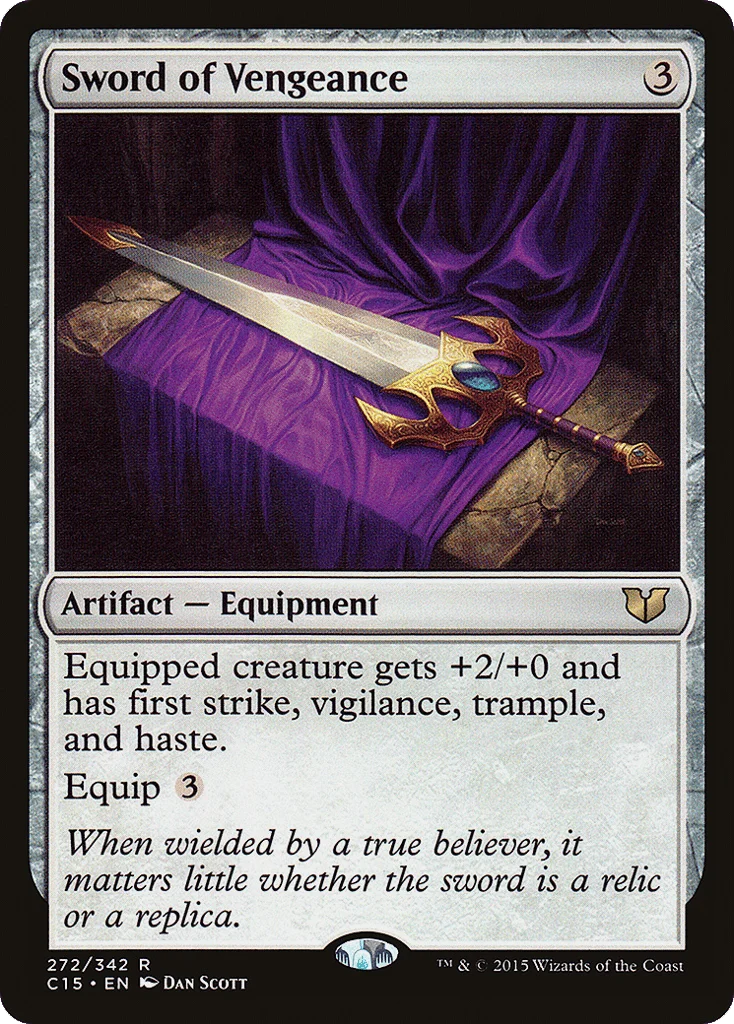Sword of Vengeance · Commander 2015