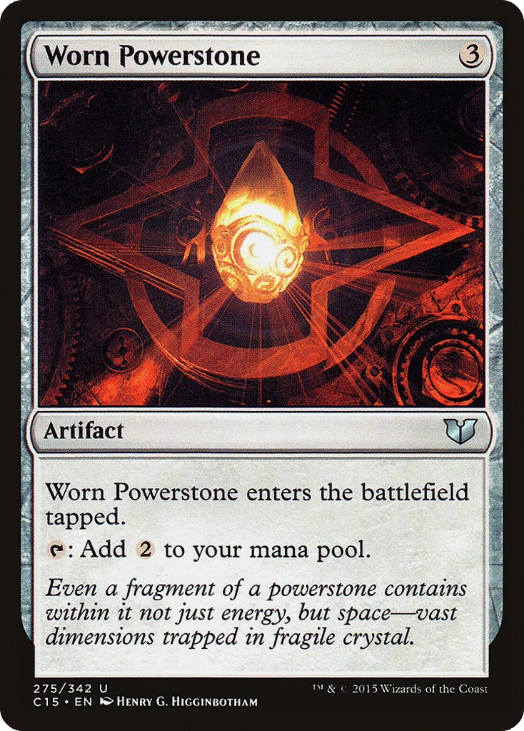 Worn Powerstone · Commander 2015
