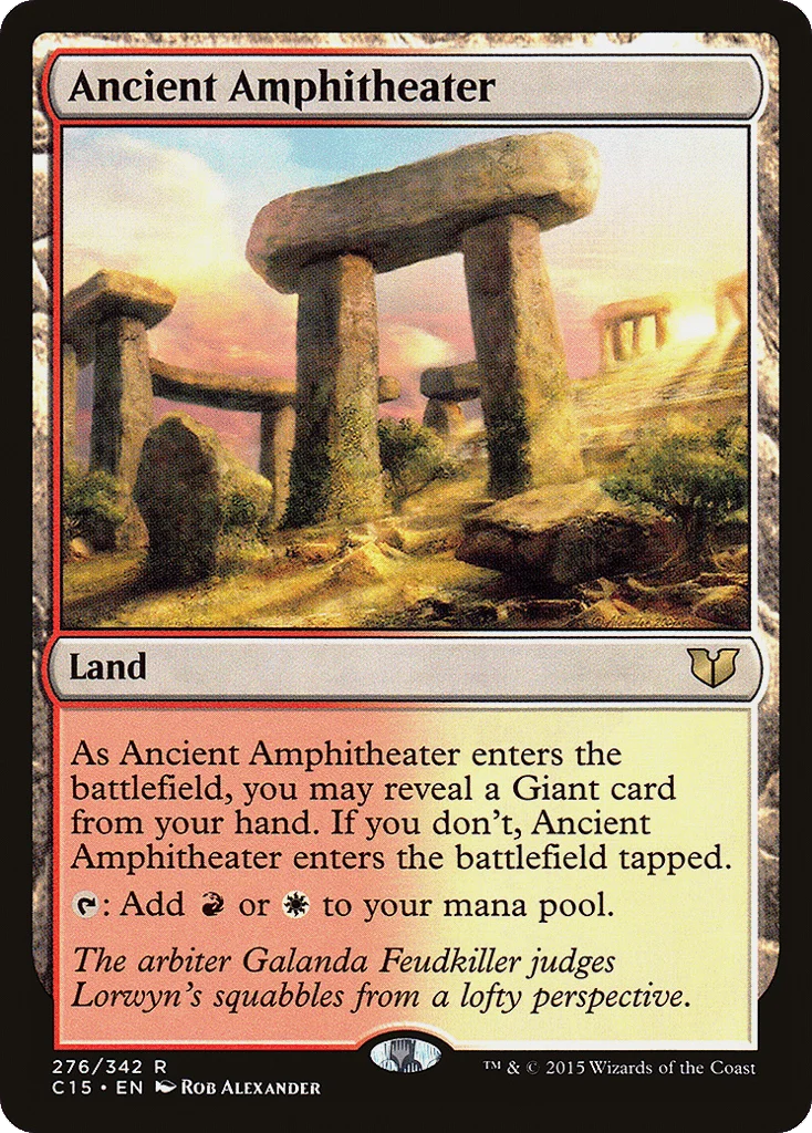 Ancient Amphitheater · Commander 2015