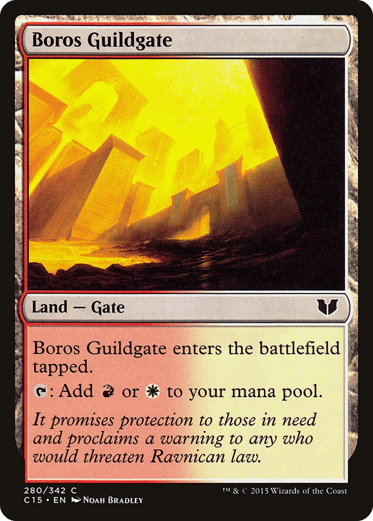 Boros Guildgate · Commander 2015