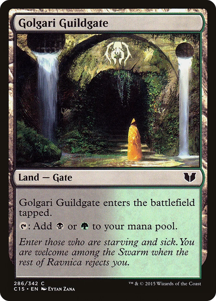 Golgari Guildgate · Commander 2015