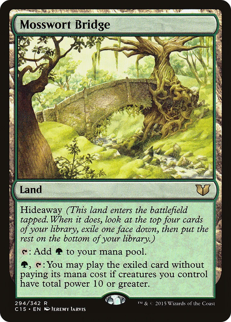 Mosswort Bridge · Commander 2015