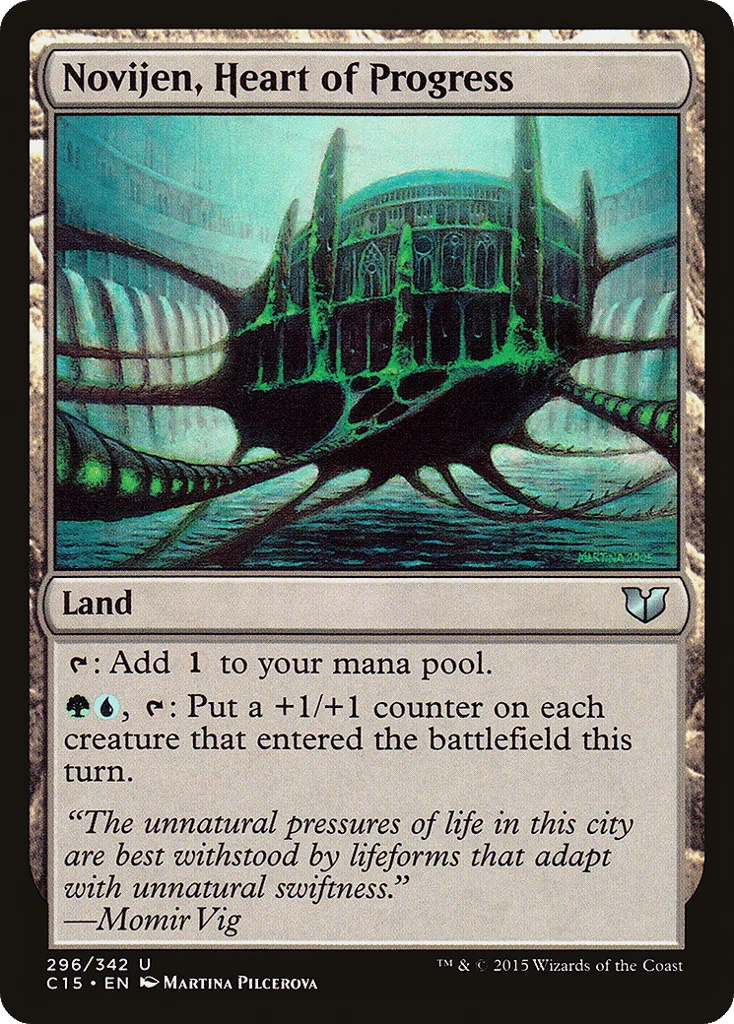 Novijen, Heart of Progress · Commander 2015
