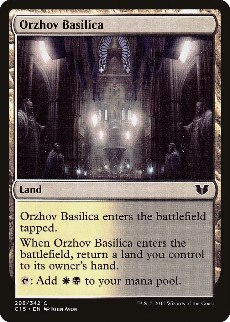 Orzhov Basilica · Commander 2015