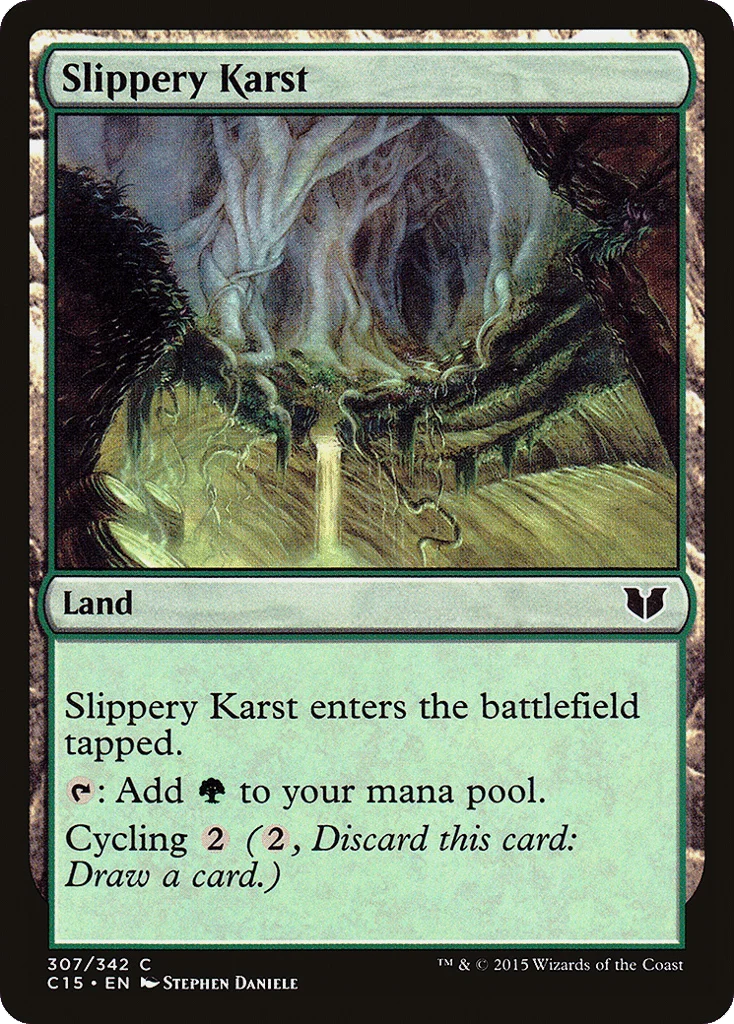 Slippery Karst · Commander 2015