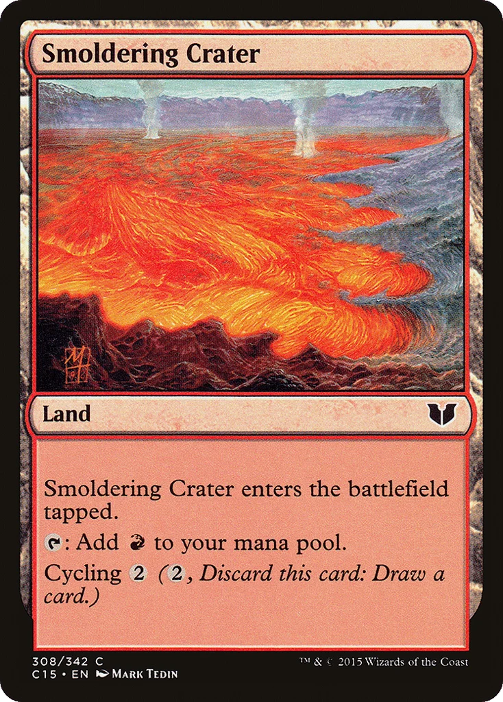 Smoldering Crater · Commander 2015