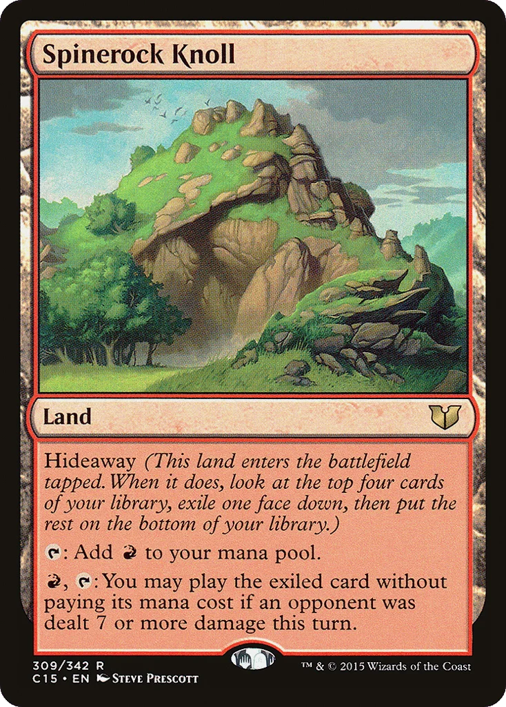 Spinerock Knoll · Commander 2015