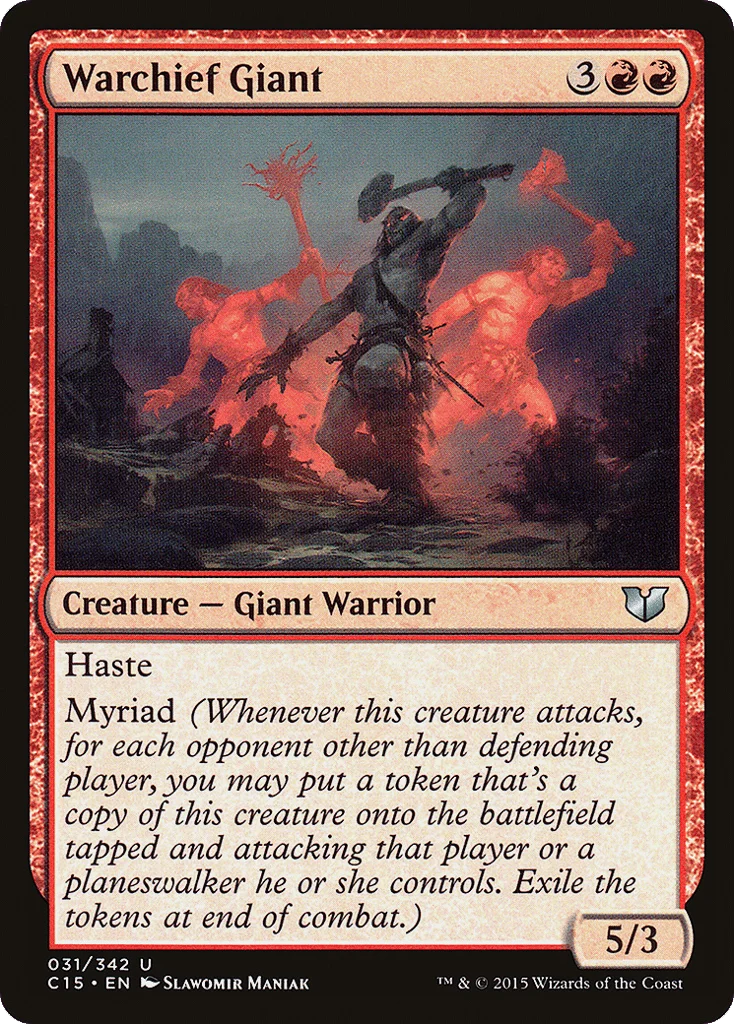 Warchief Giant · Commander 2015