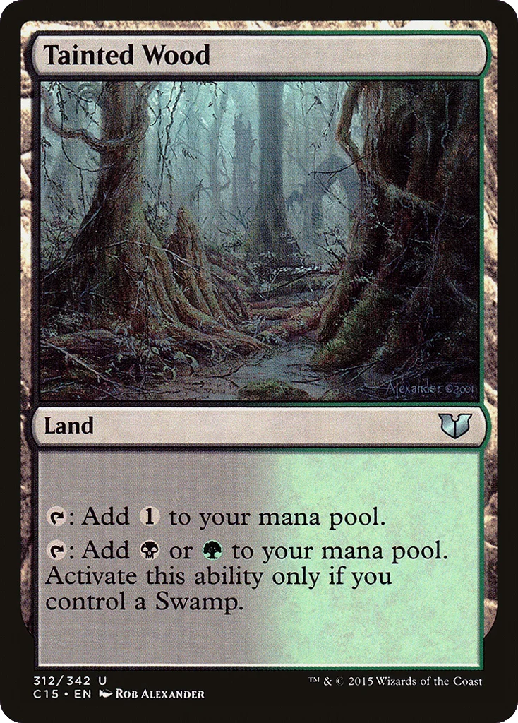 Tainted Wood · Commander 2015