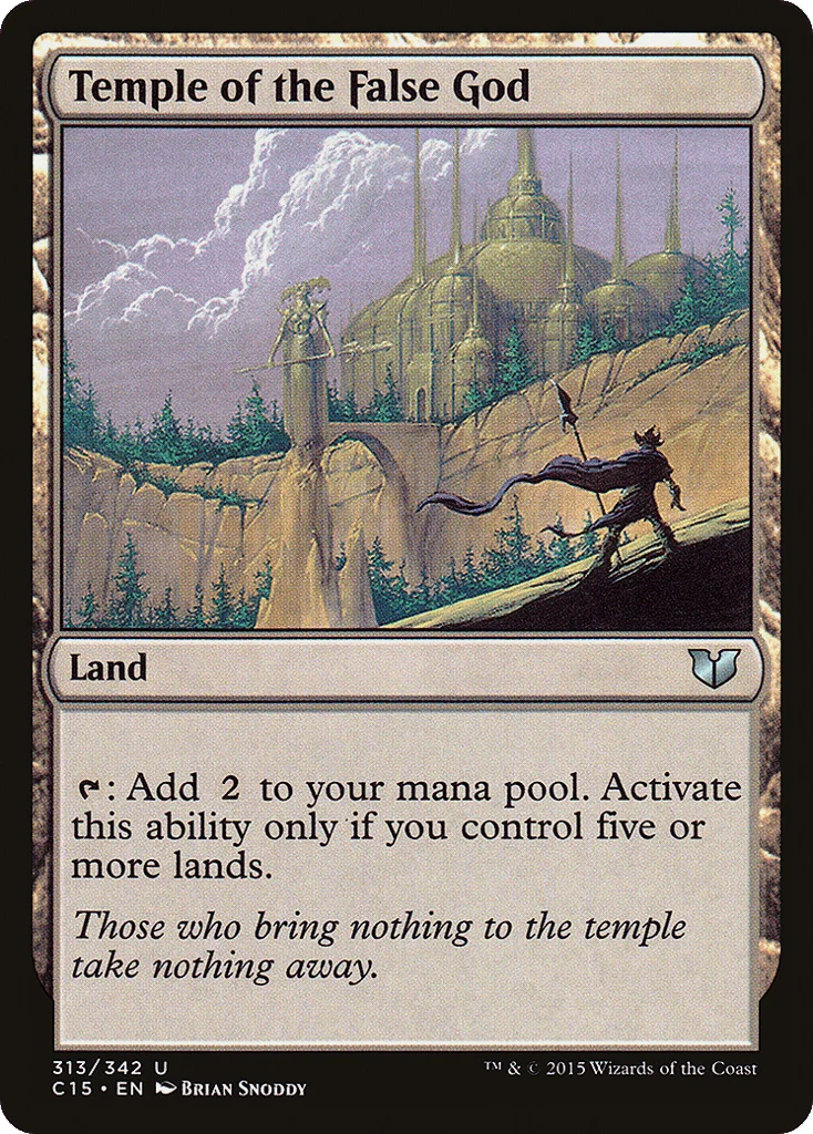 Temple of the False God · Commander 2015