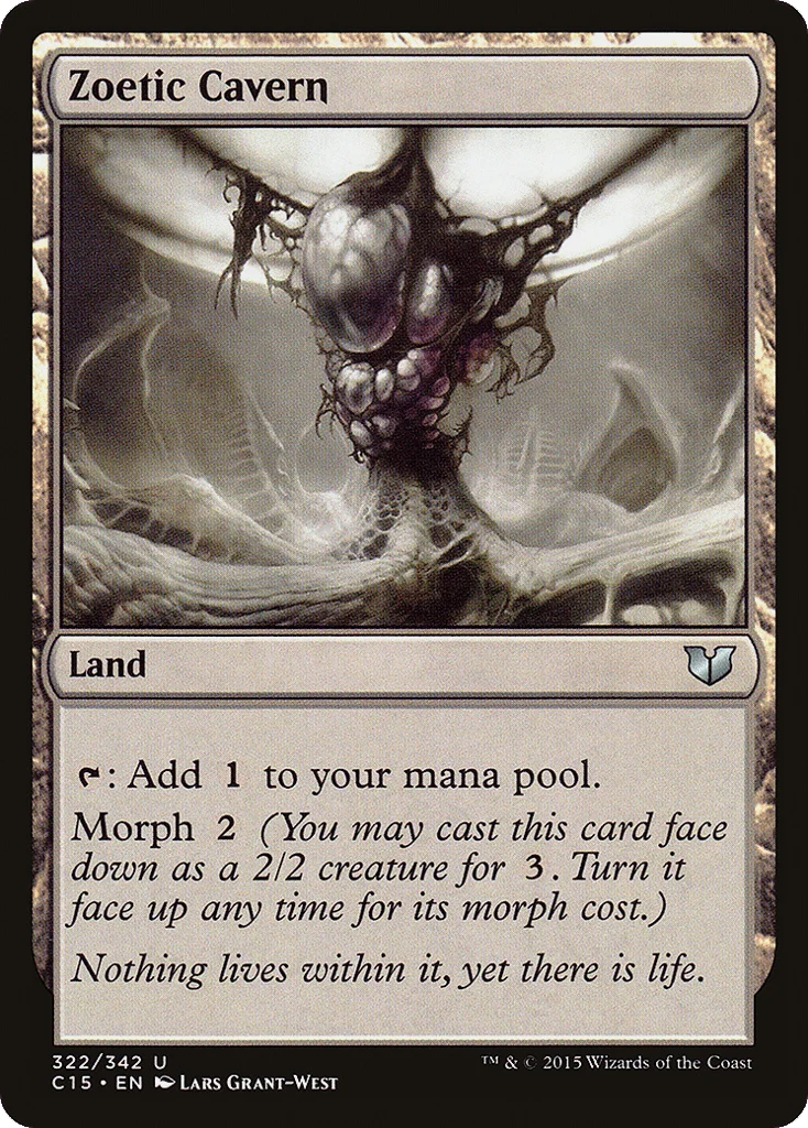 Zoetic Cavern · Commander 2015