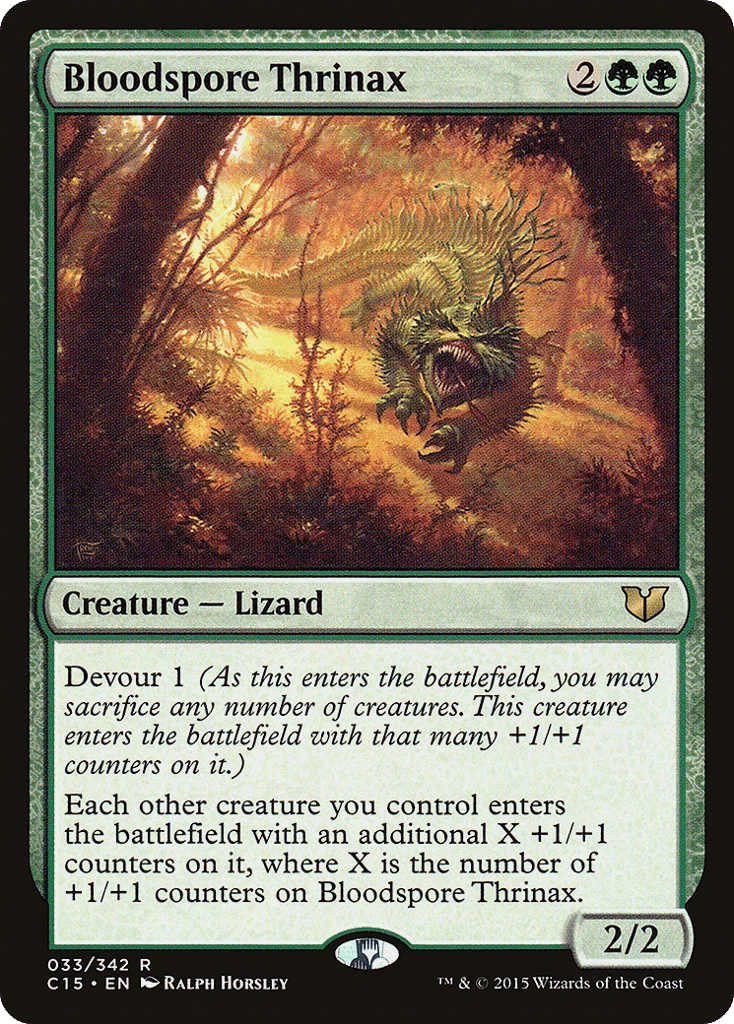 Bloodspore Thrinax · Commander 2015