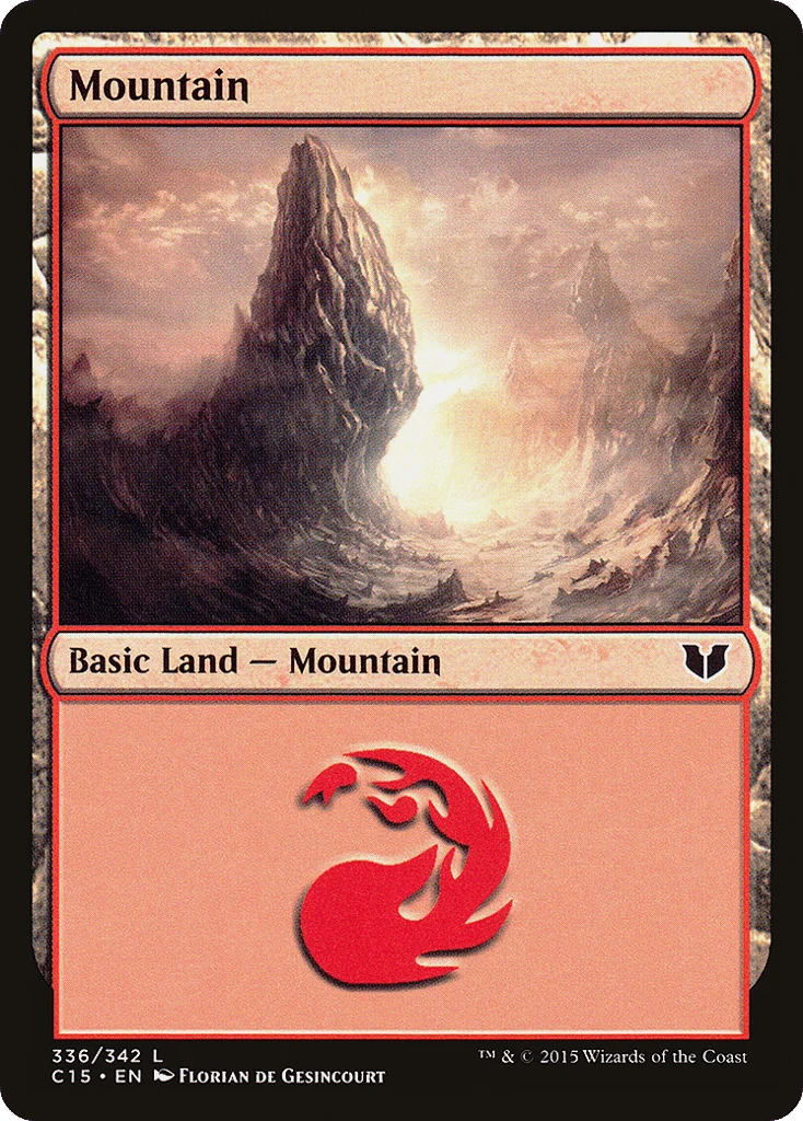 Mountain · Commander 2015
