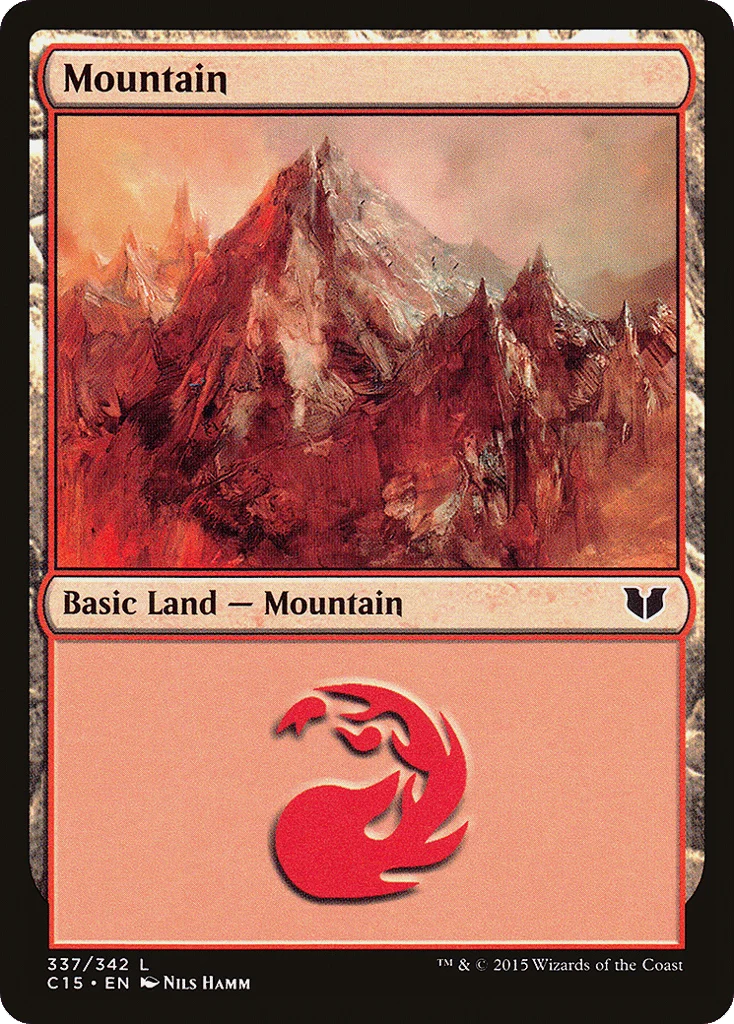 Mountain · Commander 2015