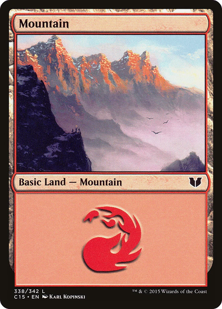 Mountain · Commander 2015