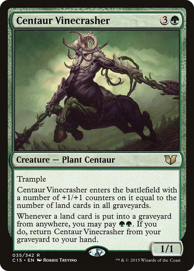Centaur Vinecrasher · Commander 2015