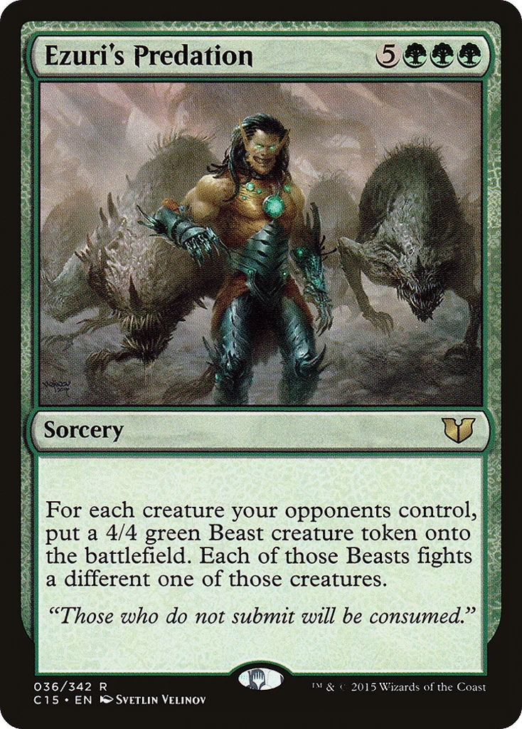 Ezuri's Predation · Commander 2015