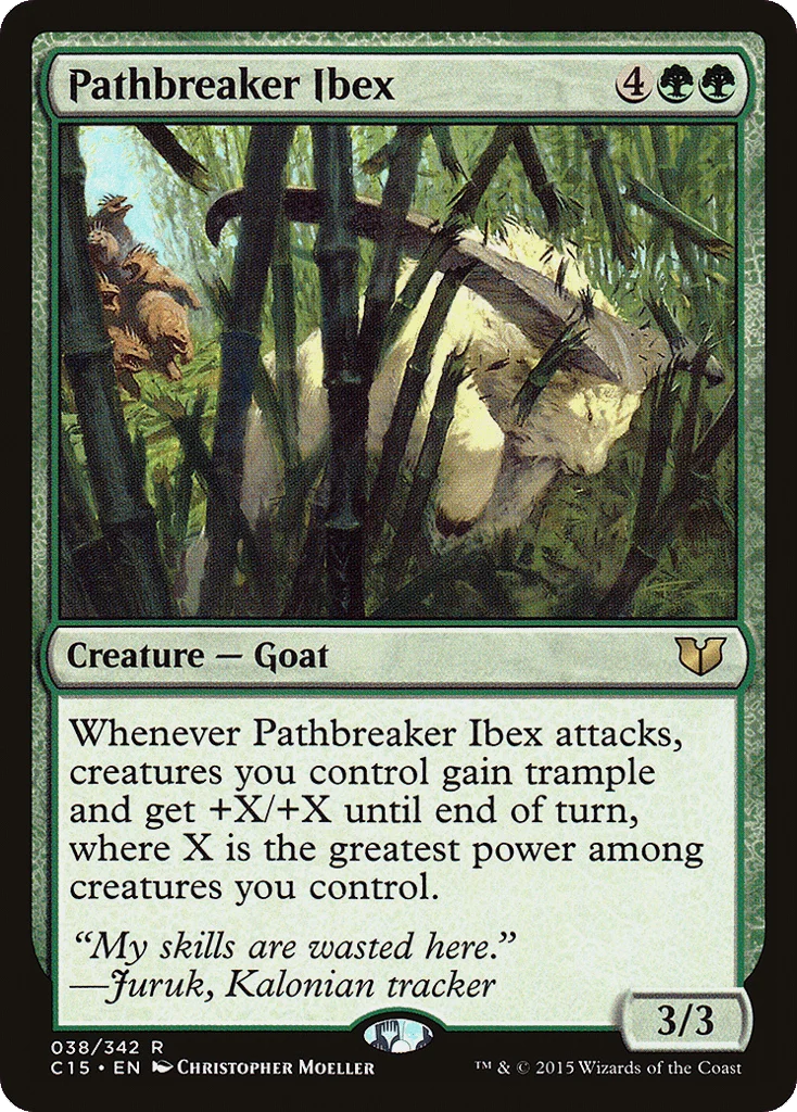 Pathbreaker Ibex · Commander 2015