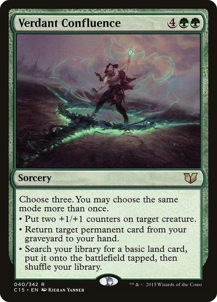 Verdant Confluence · Commander 2015