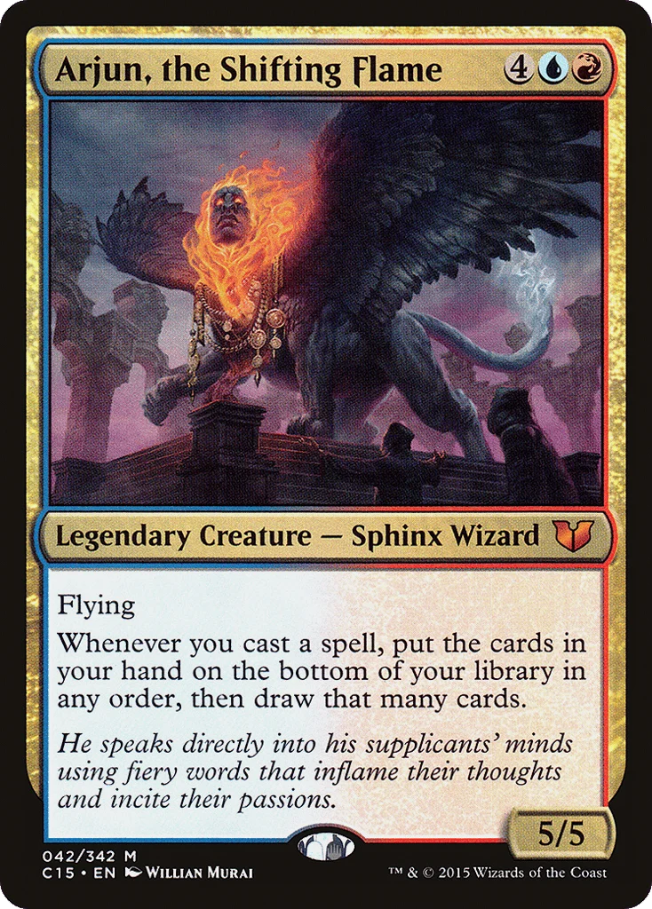 Arjun, the Shifting Flame · Commander 2015