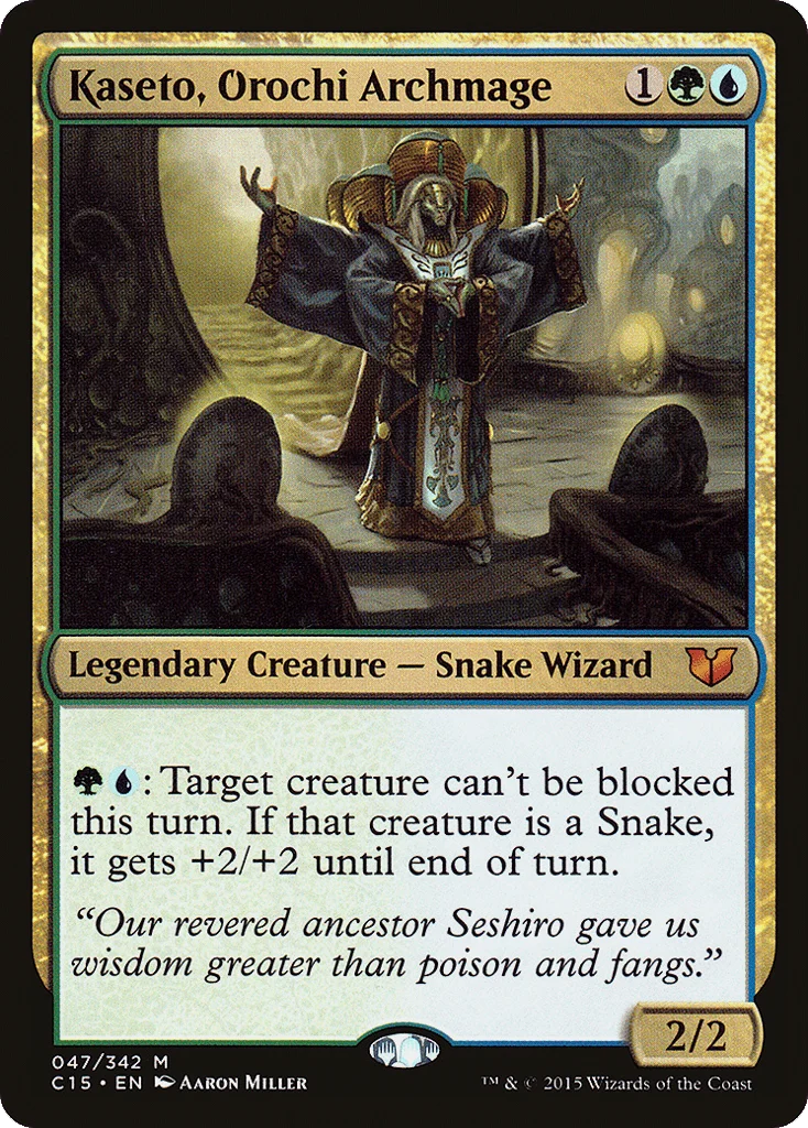 Kaseto, Orochi Archmage · Commander 2015